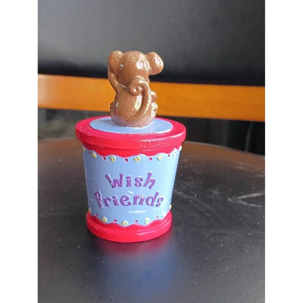 Claire's Wish Friends Monkey #8 Trinket Box 2003 Vintage Y2K Collectible